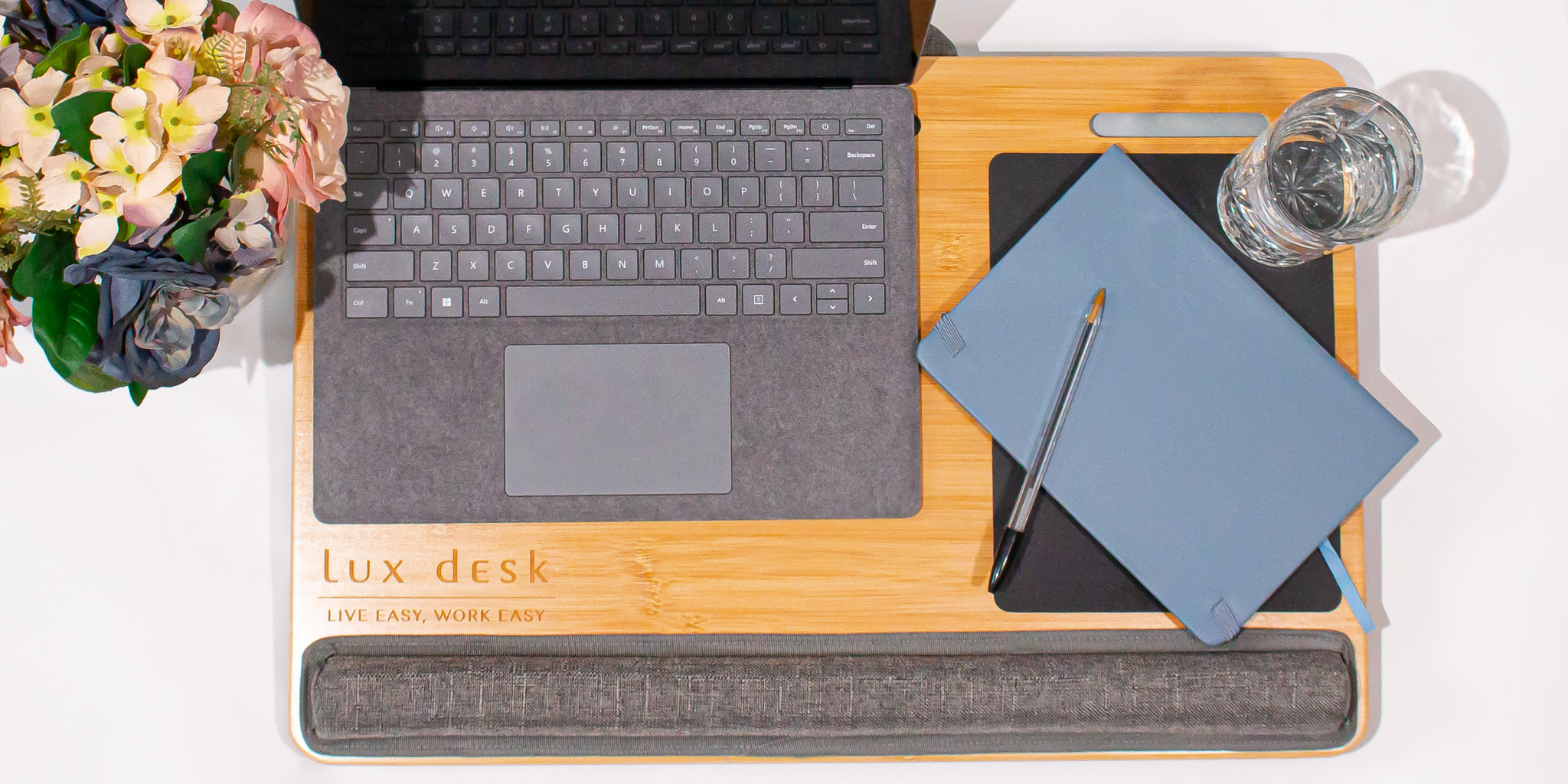 Lux Desk Bamboo Laptop Desk